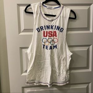 NWOT USA drinking team tank